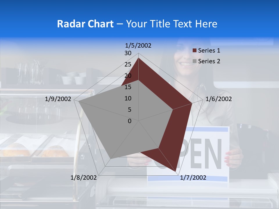 Touching Sharing Elder PowerPoint Template