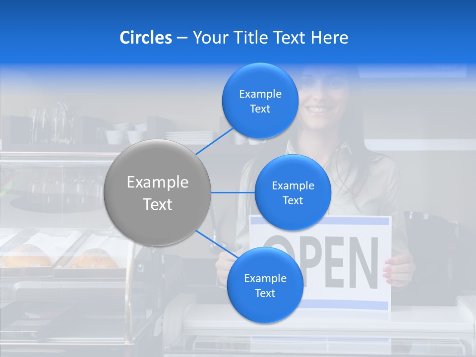 Touching Sharing Elder PowerPoint Template