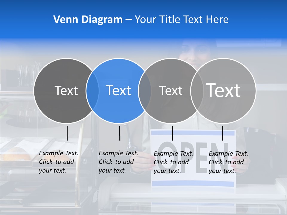Touching Sharing Elder PowerPoint Template