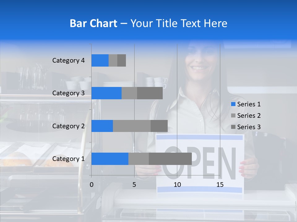 Touching Sharing Elder PowerPoint Template
