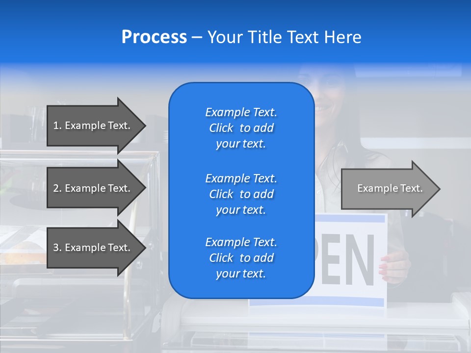 Touching Sharing Elder PowerPoint Template