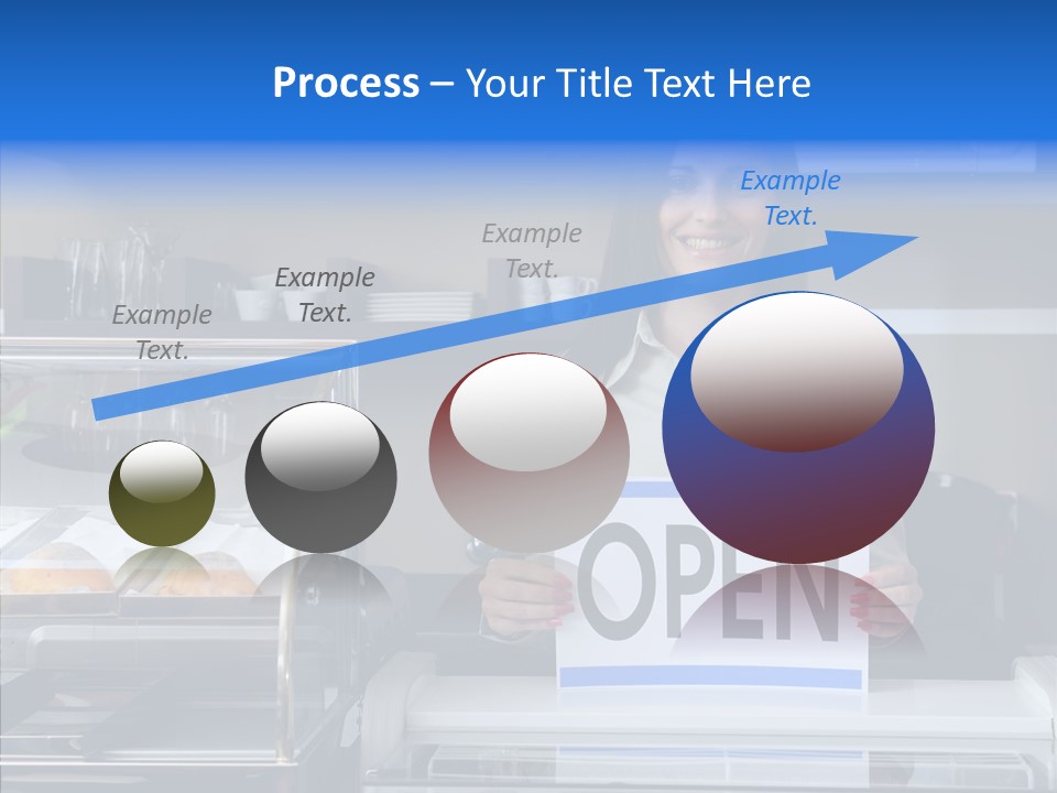Touching Sharing Elder PowerPoint Template