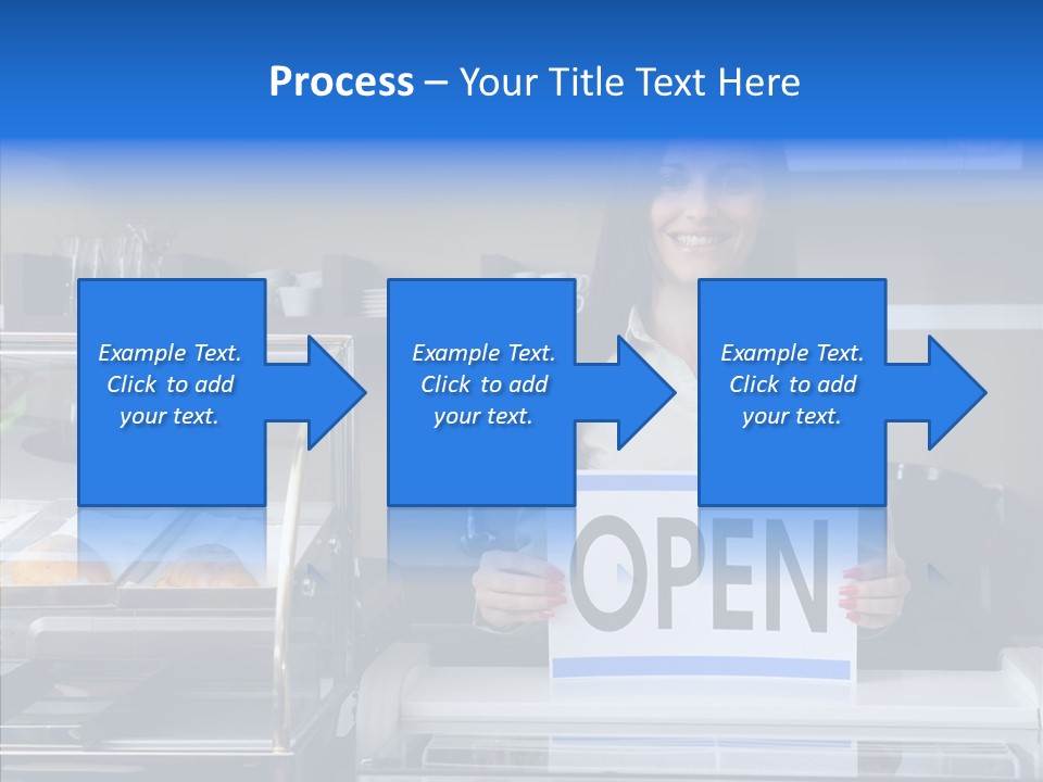 Touching Sharing Elder PowerPoint Template