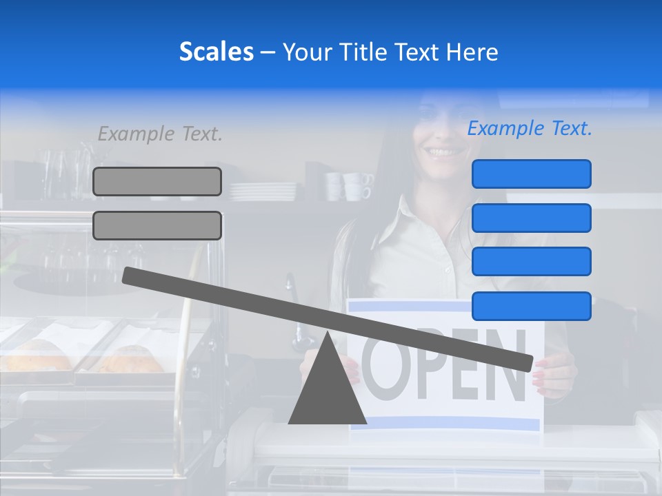 Touching Sharing Elder PowerPoint Template