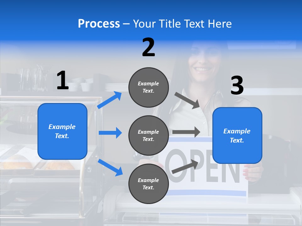 Touching Sharing Elder PowerPoint Template