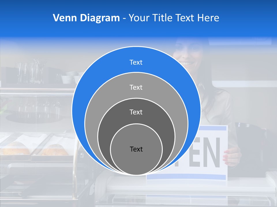 Touching Sharing Elder PowerPoint Template