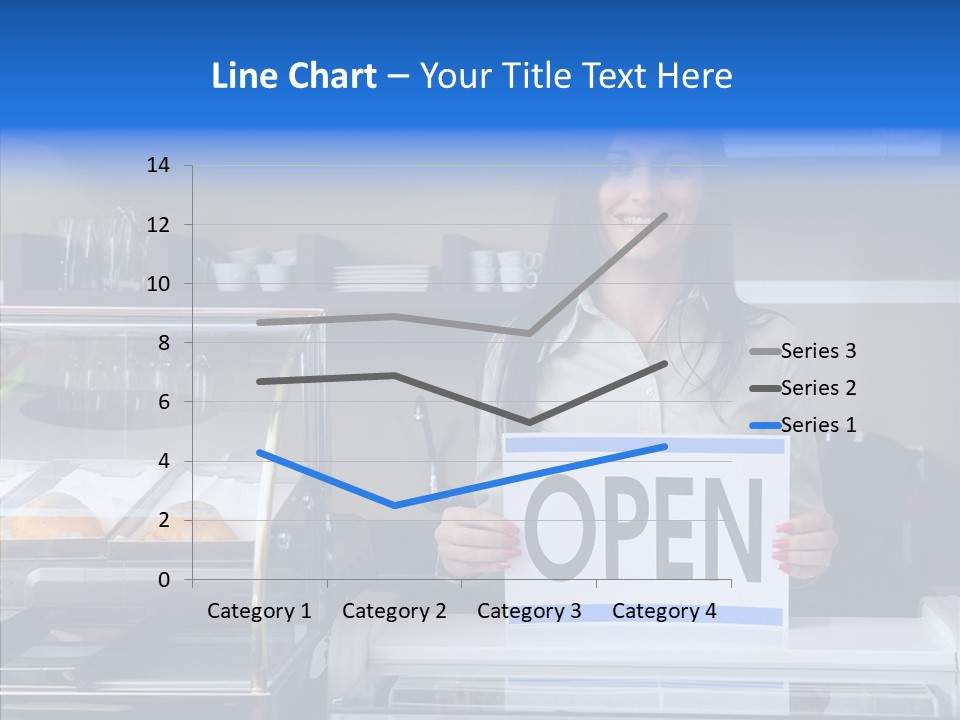 Touching Sharing Elder PowerPoint Template