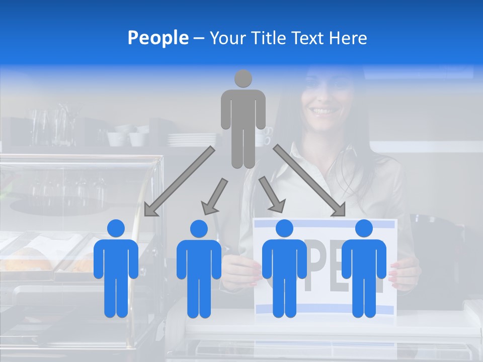 Touching Sharing Elder PowerPoint Template