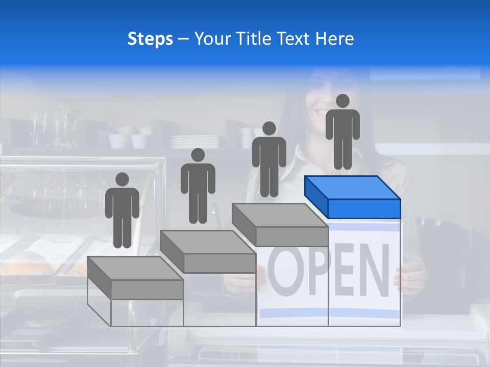 Touching Sharing Elder PowerPoint Template