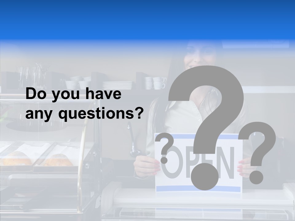 Touching Sharing Elder PowerPoint Template