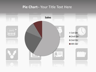 Elderly Young Grandmother PowerPoint Template