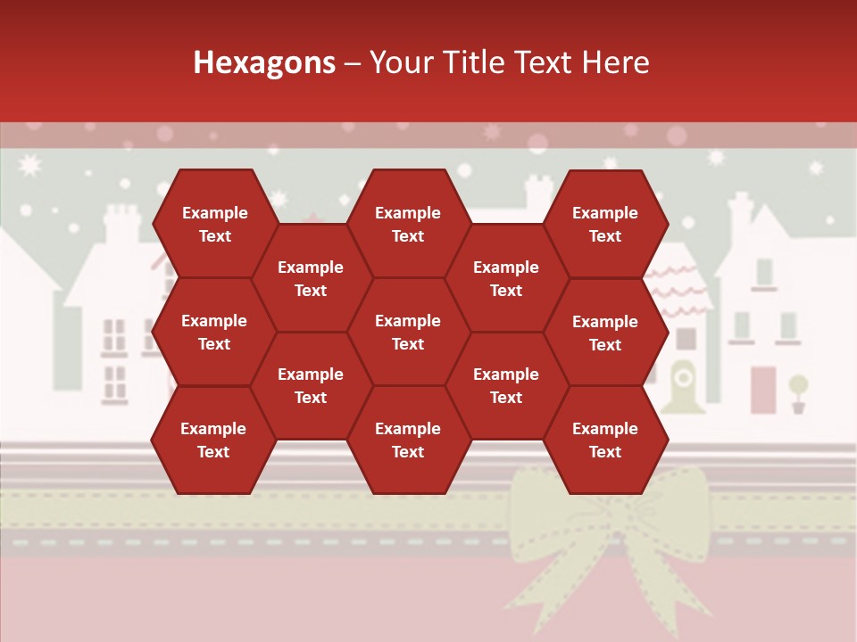 Hand Old Holding Hands PowerPoint Template