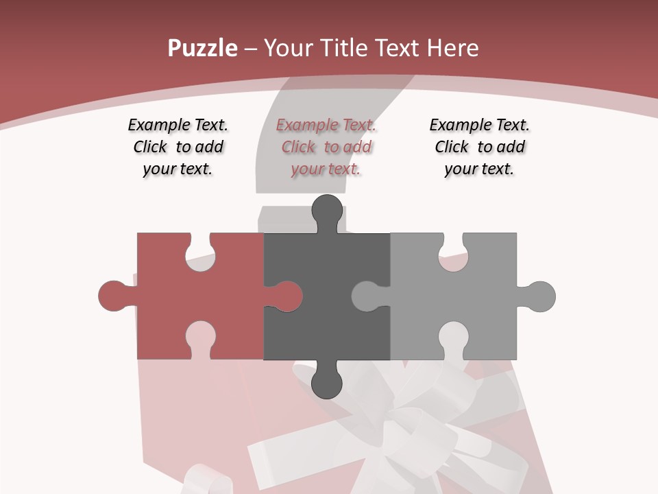 White Background Hold Help PowerPoint Template