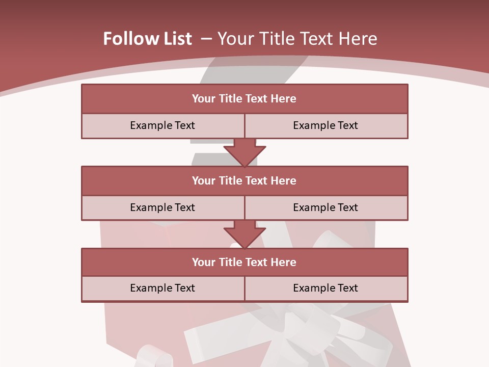 White Background Hold Help PowerPoint Template