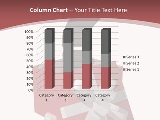 White Background Hold Help PowerPoint Template