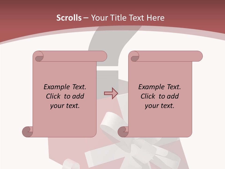 White Background Hold Help PowerPoint Template