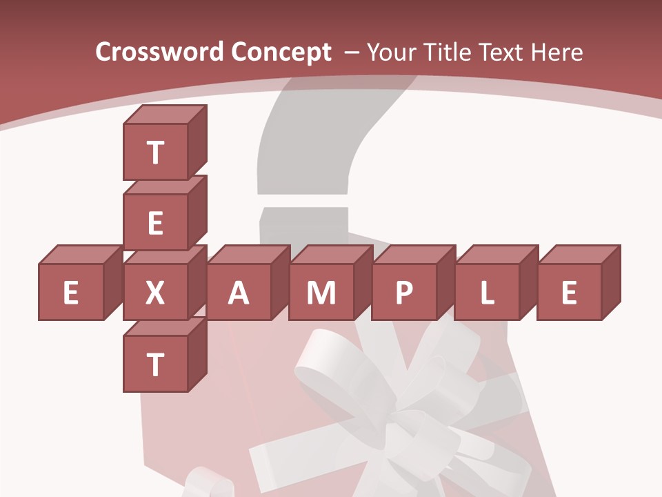 White Background Hold Help PowerPoint Template