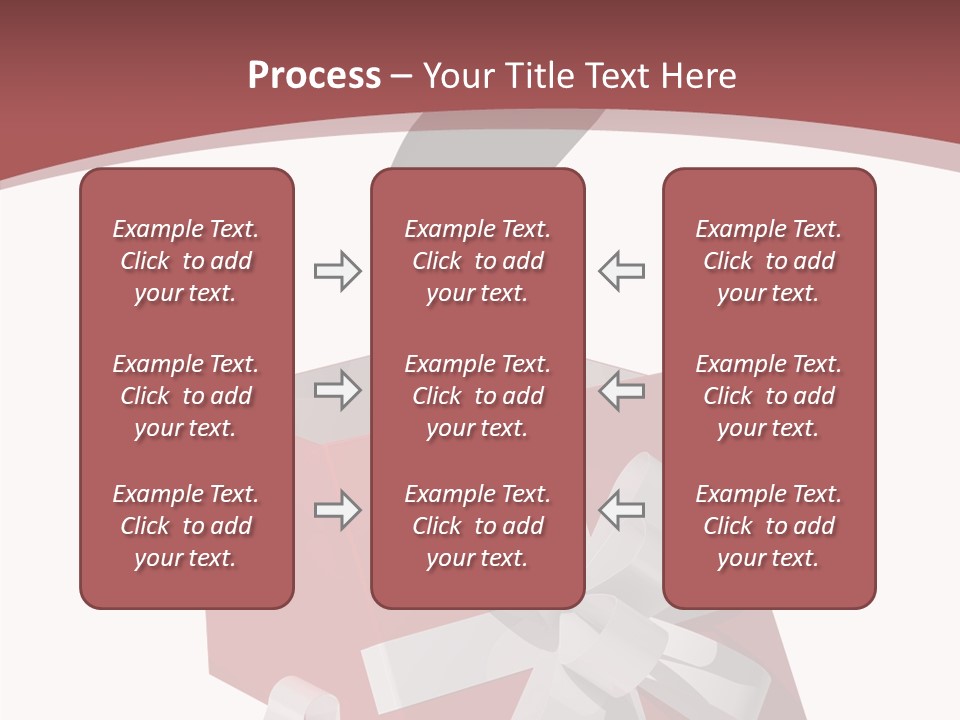 White Background Hold Help PowerPoint Template