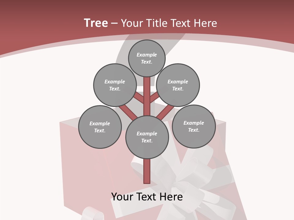 White Background Hold Help PowerPoint Template