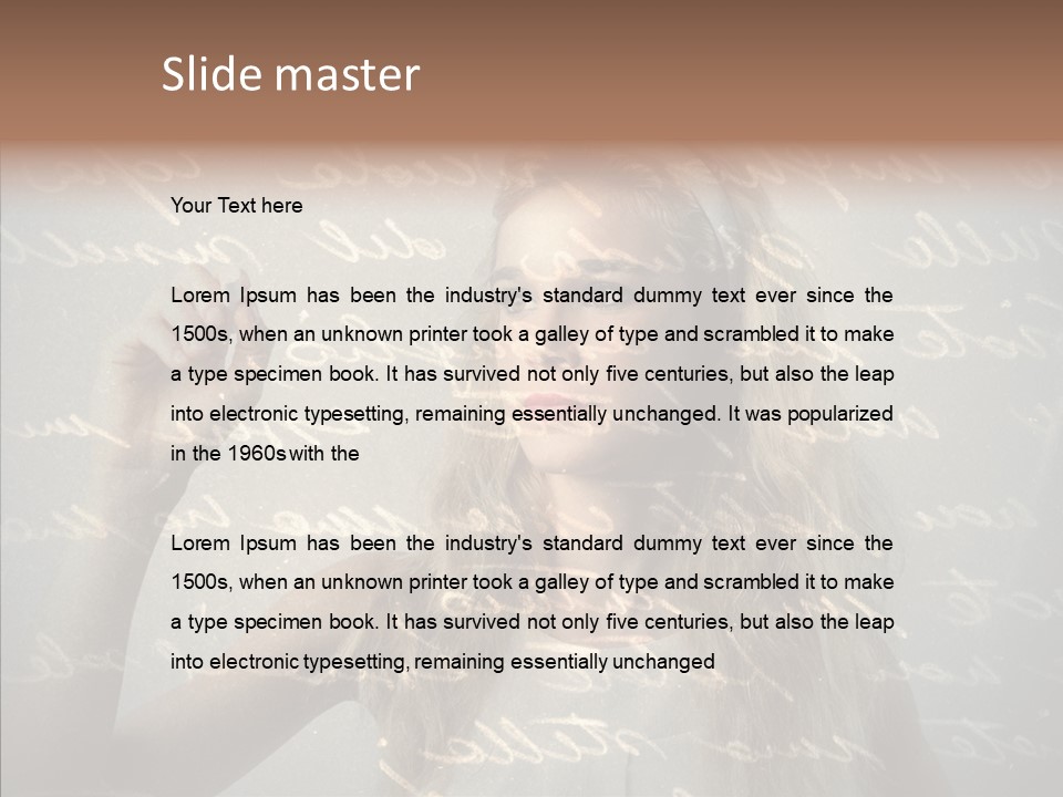 Elderly Holding Hands Help PowerPoint Template