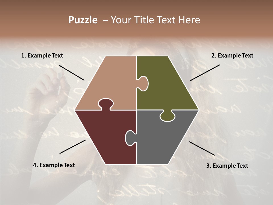 Elderly Holding Hands Help PowerPoint Template