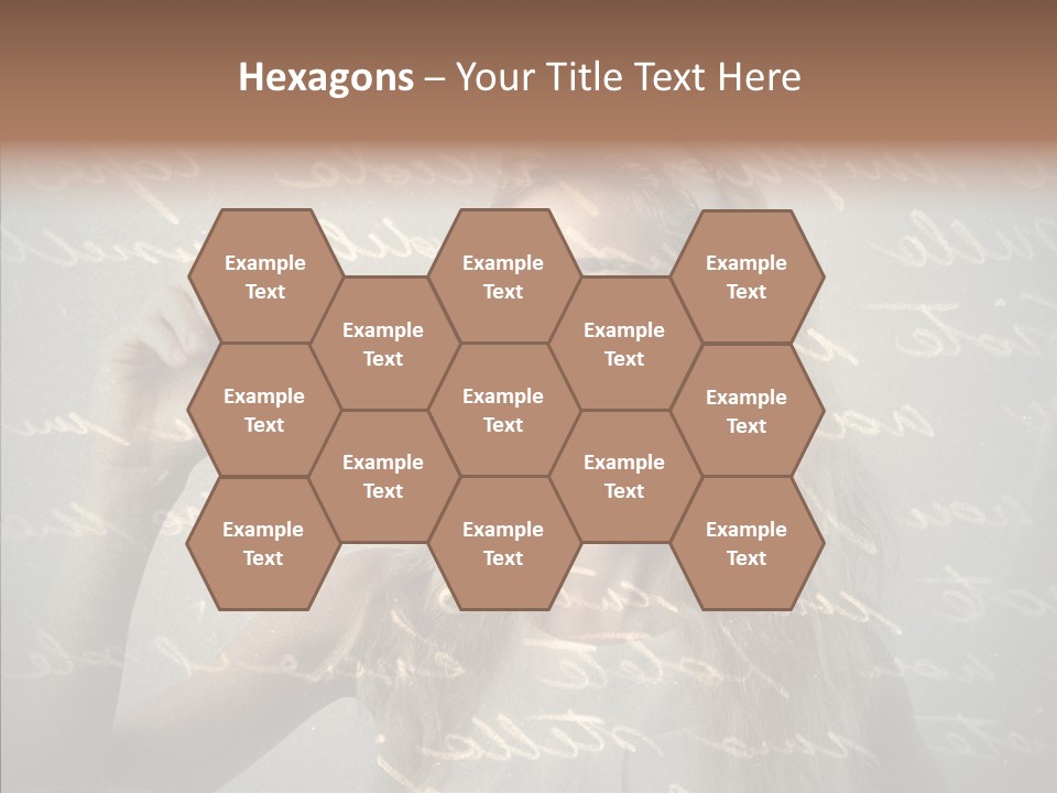 Elderly Holding Hands Help PowerPoint Template