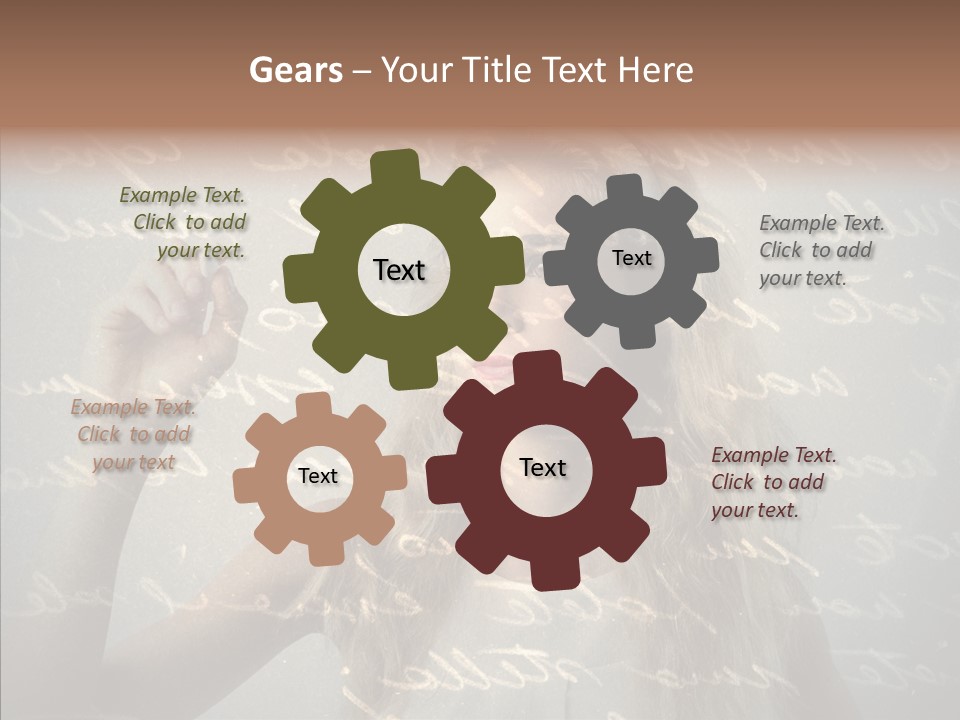 Elderly Holding Hands Help PowerPoint Template