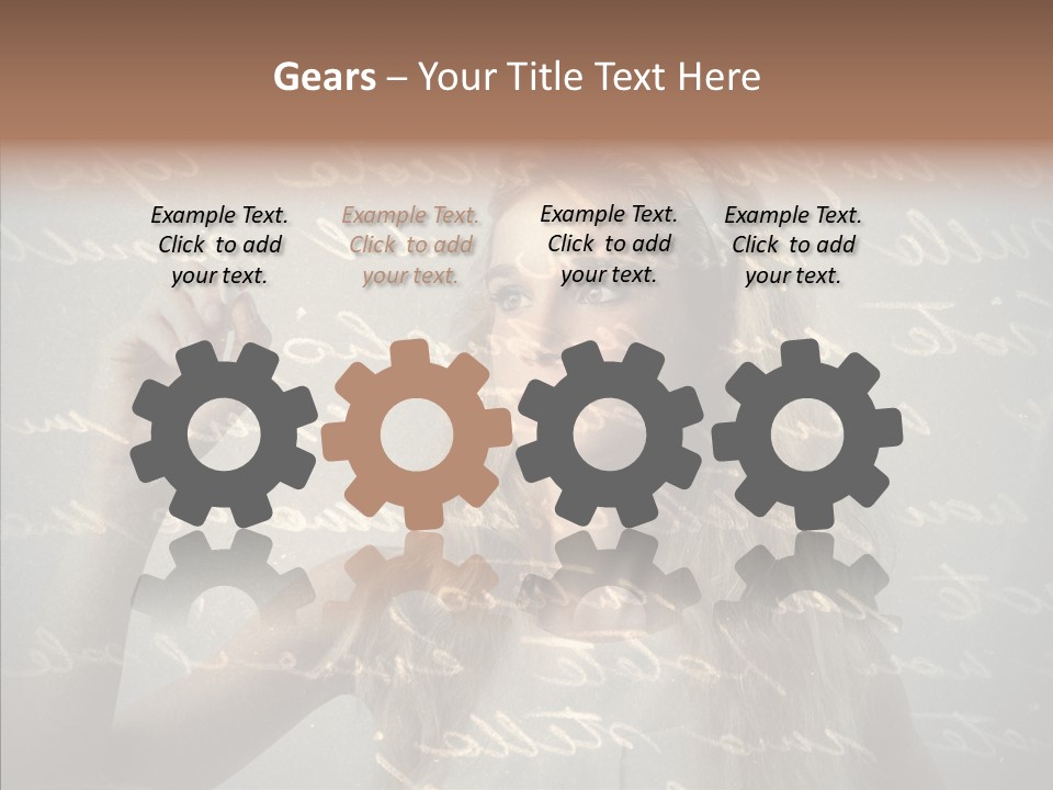 Elderly Holding Hands Help PowerPoint Template