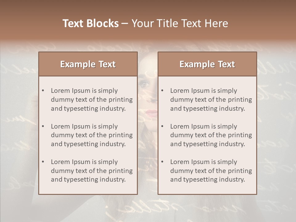 Elderly Holding Hands Help PowerPoint Template
