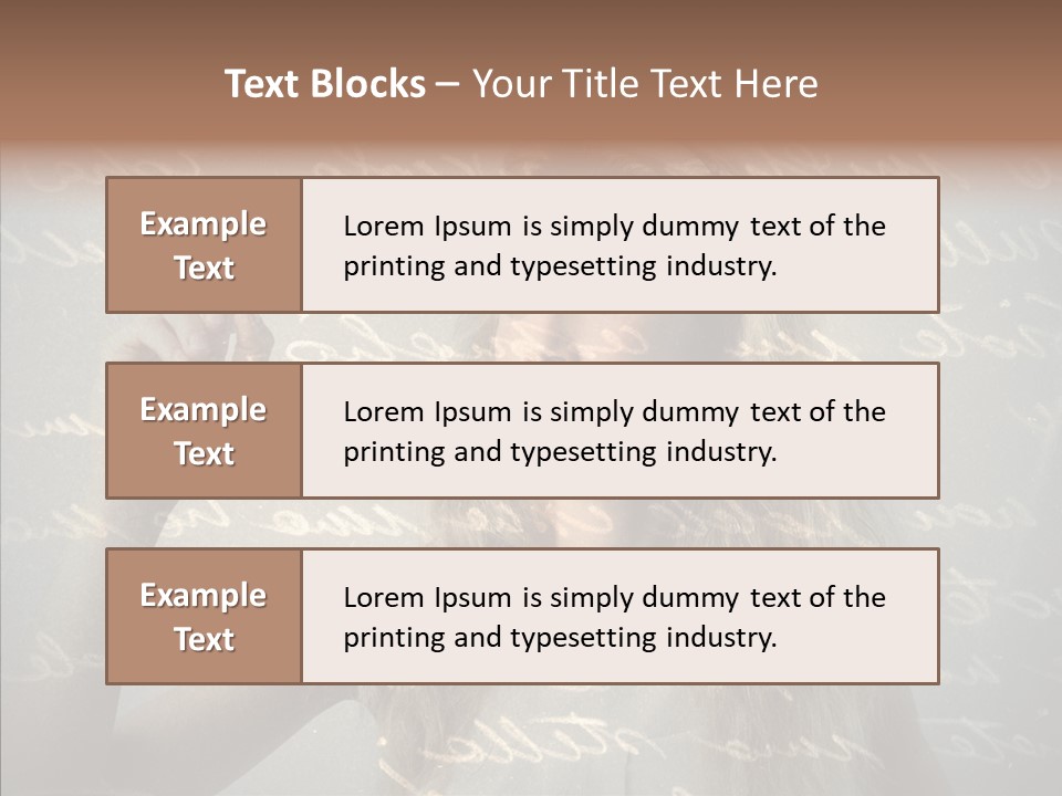 Elderly Holding Hands Help PowerPoint Template