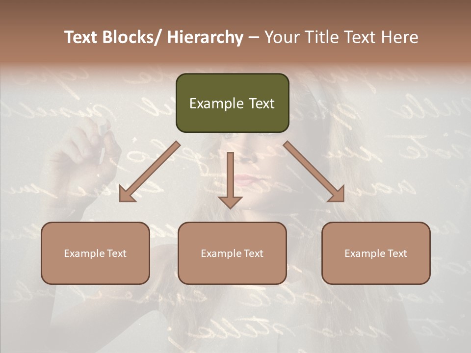 Elderly Holding Hands Help PowerPoint Template