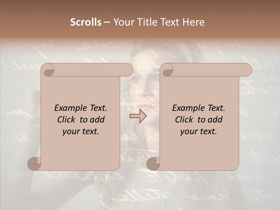 Elderly Holding Hands Help PowerPoint Template