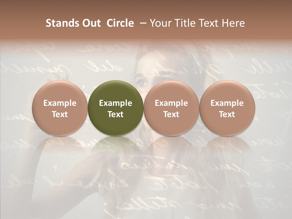 Elderly Holding Hands Help PowerPoint Template