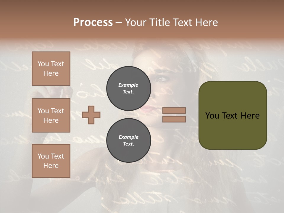 Elderly Holding Hands Help PowerPoint Template