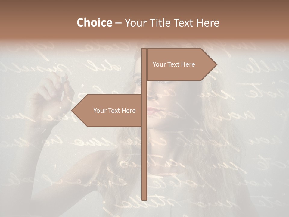 Elderly Holding Hands Help PowerPoint Template
