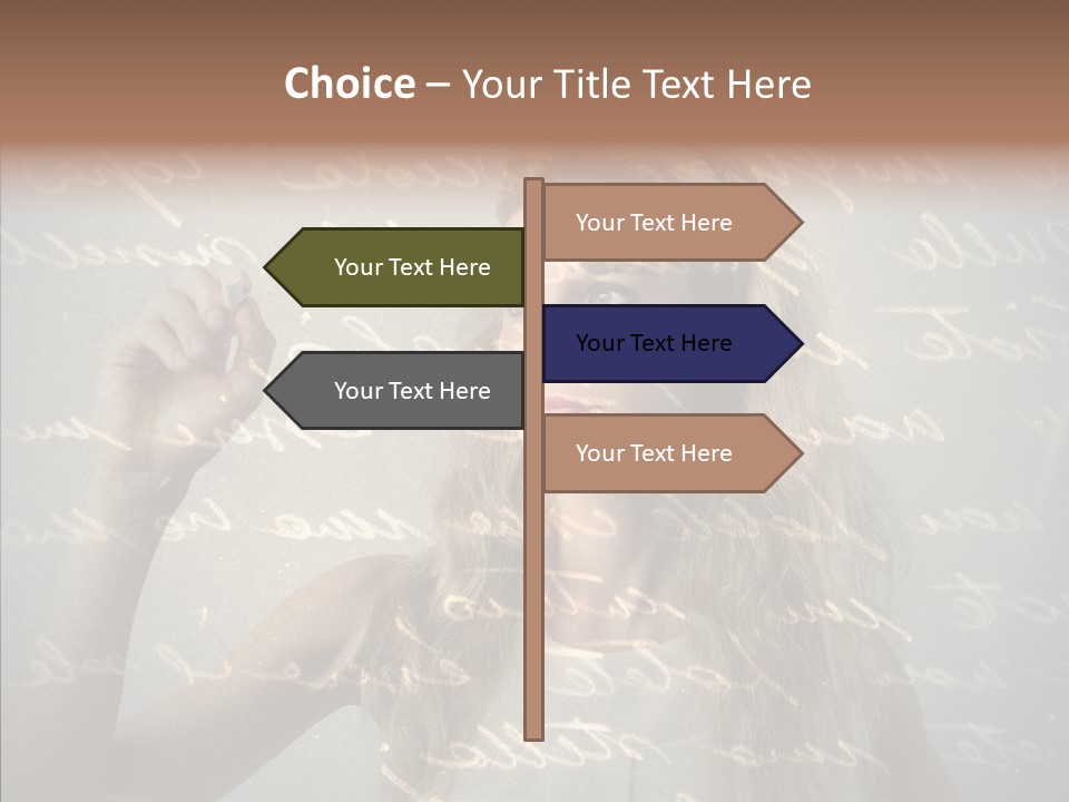 Elderly Holding Hands Help PowerPoint Template