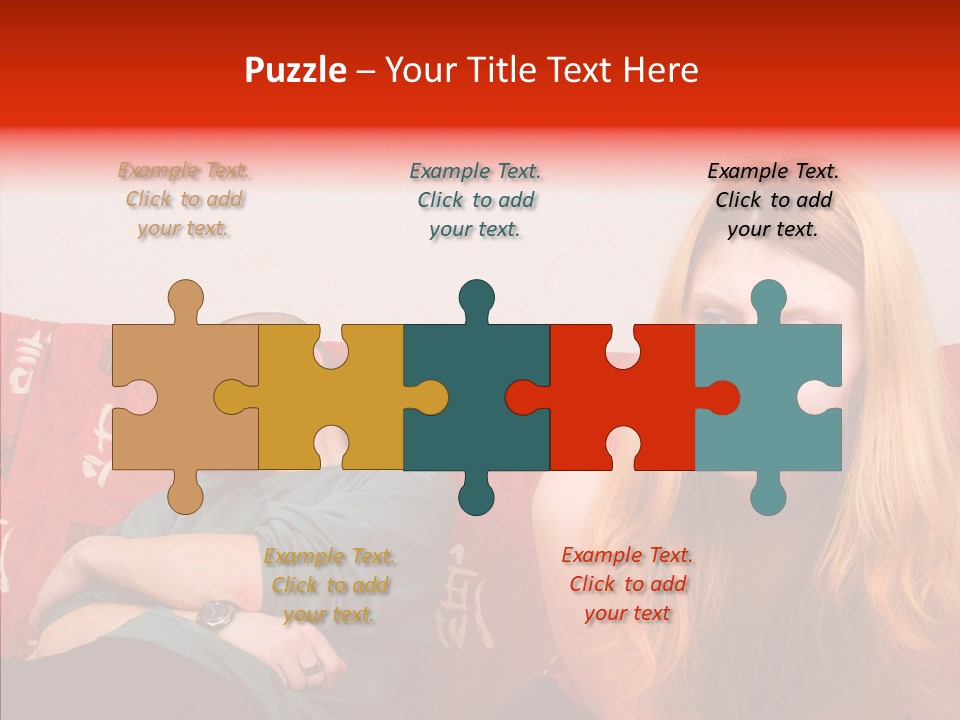 Hand White Background Sharing PowerPoint Template