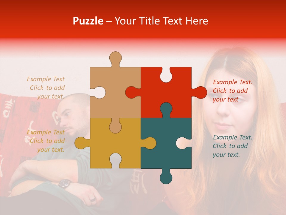 Hand White Background Sharing PowerPoint Template