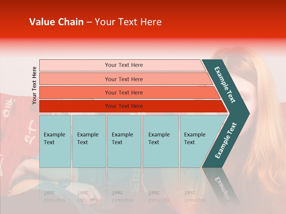 Hand White Background Sharing PowerPoint Template