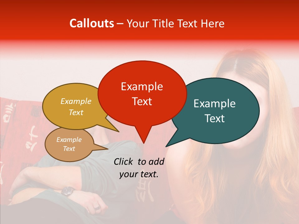 Hand White Background Sharing PowerPoint Template