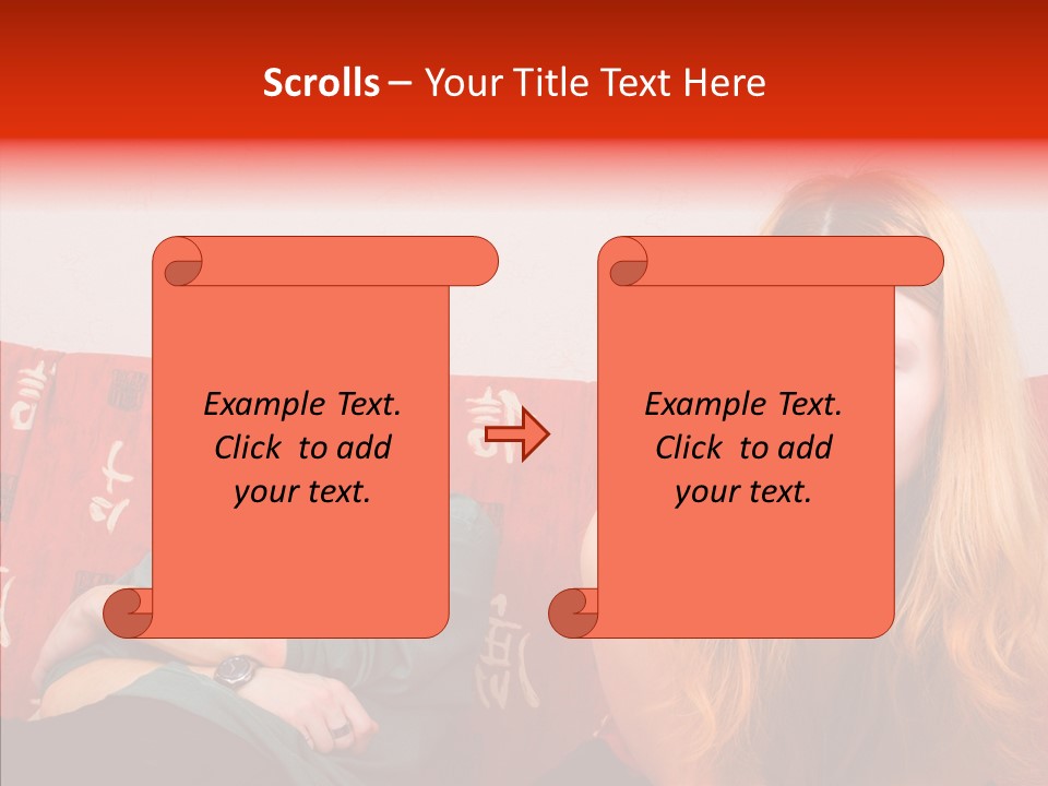 Hand White Background Sharing PowerPoint Template
