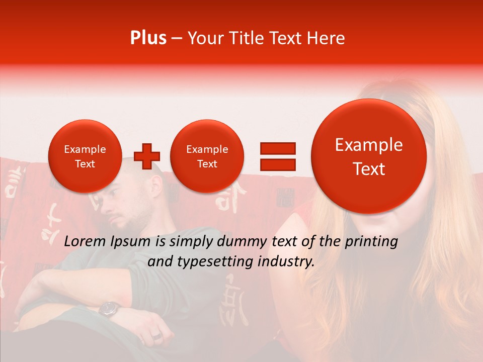 Hand White Background Sharing PowerPoint Template