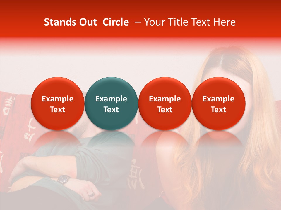 Hand White Background Sharing PowerPoint Template