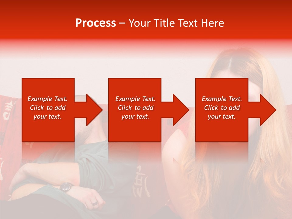 Hand White Background Sharing PowerPoint Template