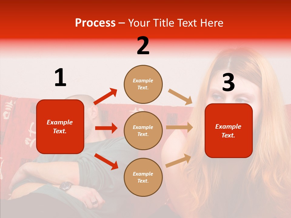 Hand White Background Sharing PowerPoint Template
