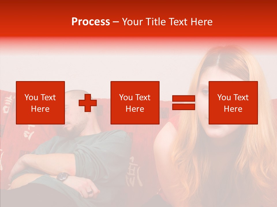 Hand White Background Sharing PowerPoint Template