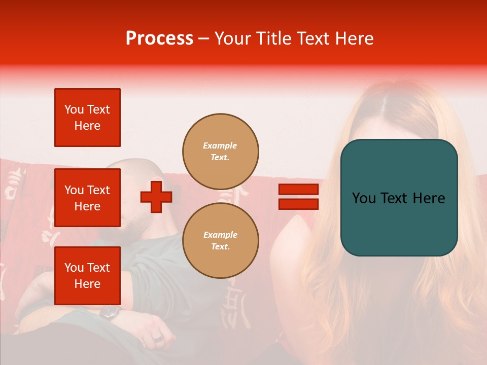Hand White Background Sharing PowerPoint Template
