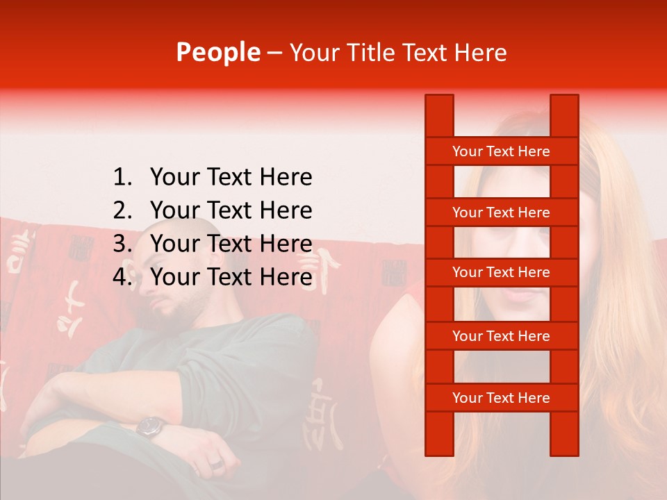 Hand White Background Sharing PowerPoint Template