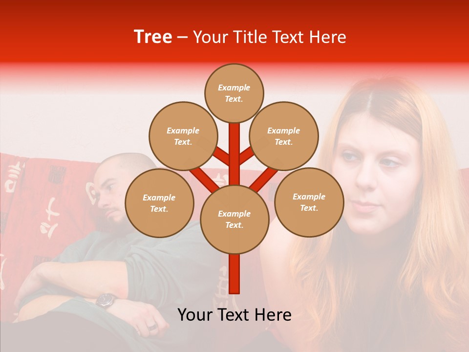 Hand White Background Sharing PowerPoint Template