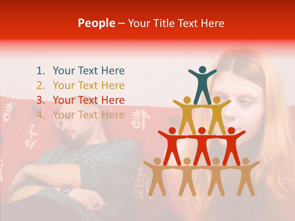 Hand White Background Sharing PowerPoint Template